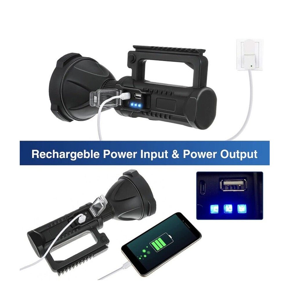 Sports Yours, Multi-function Portable Searchlight with Power Bank - 590