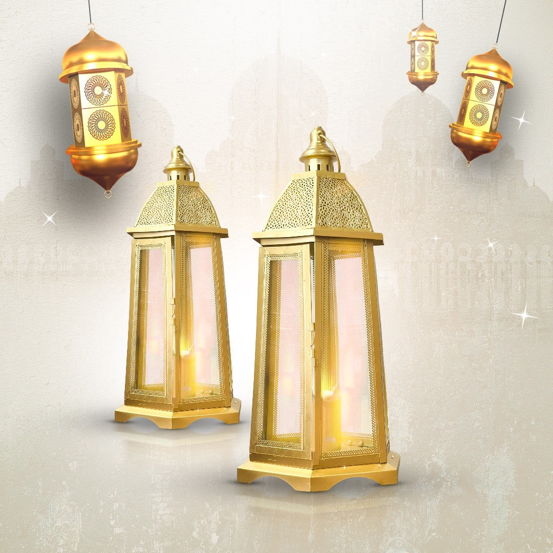 Ramadan Lanterns Set 2Pcs 1-3