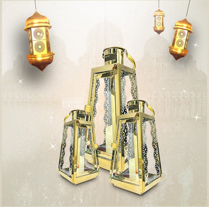 Ramadan Lanterns Set Of 3Pcs
