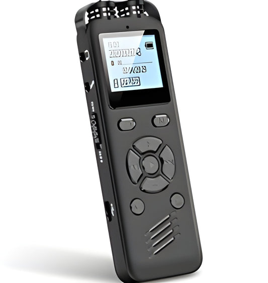 Technolux, Mini Digital Voice Recorder 16Gb, Professional Recording Chip Dual Microphone