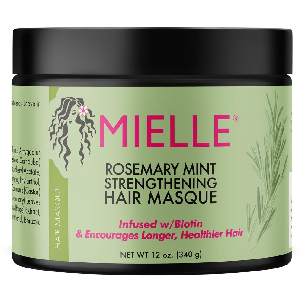 Mielle, Strengthening Hair Masque, Rosemary Mint,