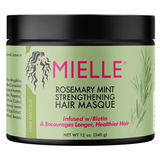 Mielle, Strengthening Hair Masque, Rosemary Mint,