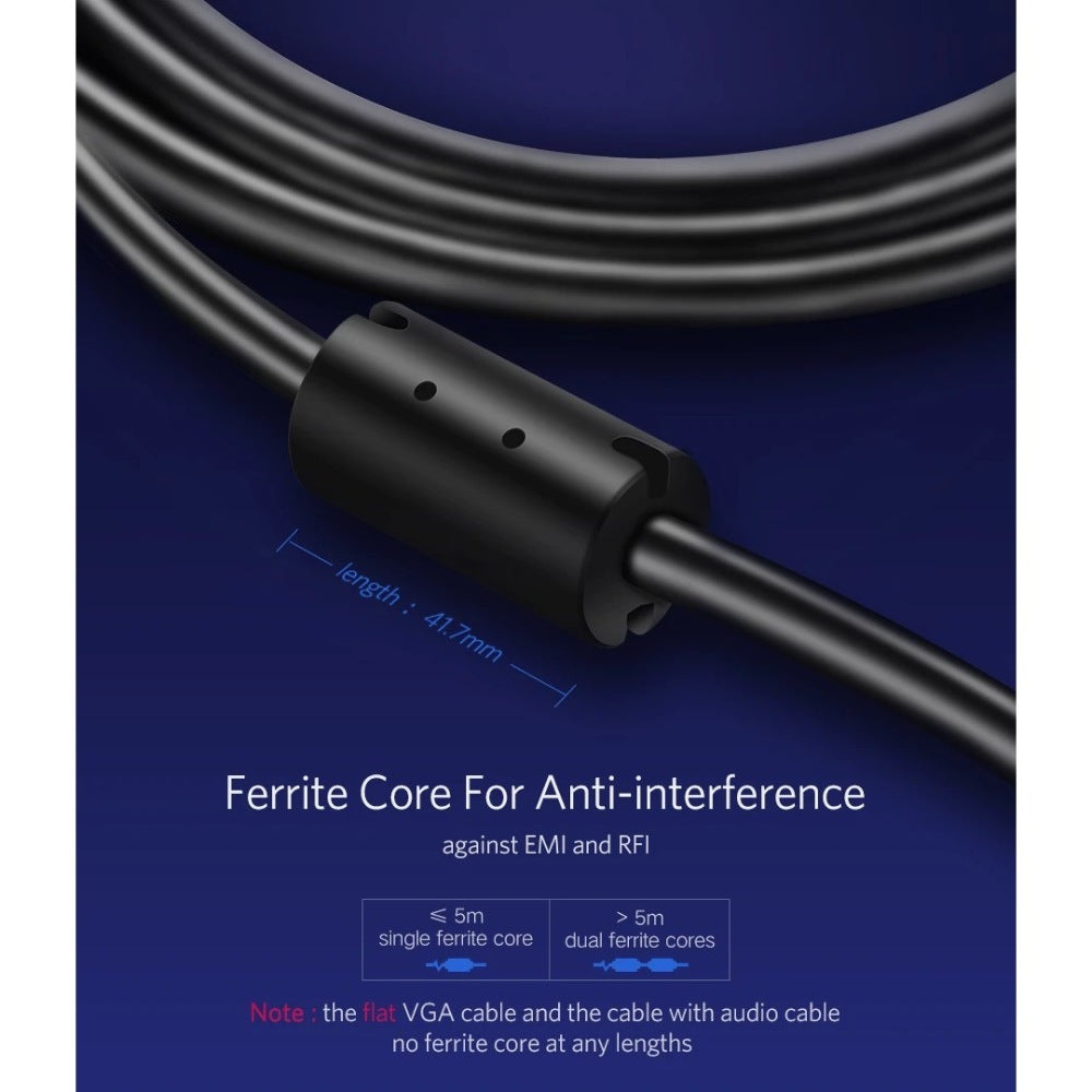 Ugreen, Vga Male To Male Cable Ugreen Vg101 - 11633 -11634 - 11635