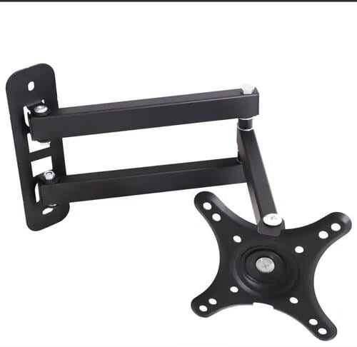 Retractable Tv Wall Bracket 116B,Suitable For 10-26Inch,Flat Panel Tv,75*75Mm,100*100Mm,Load Capacity 22Lbc/10Kg,Tilt Adjustable:+-15?,Swivel:+/-90?
