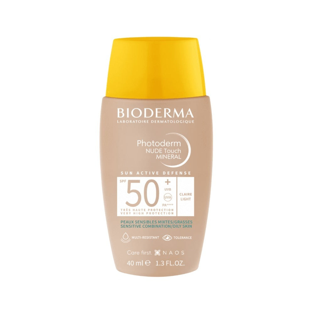 Bioderma, Nude Touch Tinted Golden Spf 50+ 40Ml