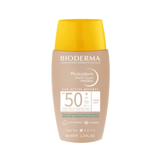 Bioderma, Nude Touch Tinted Golden Spf 50+ 40Ml