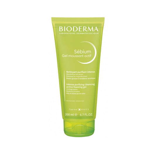 Bioderma, Sebium Gel Moussant Actif 200Ml