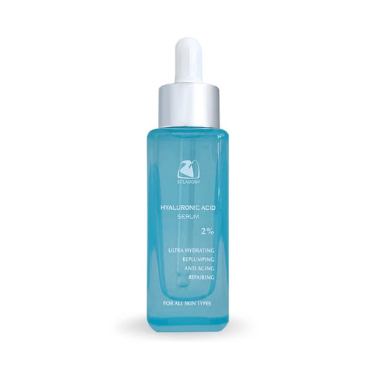 Ecladerm, Hyaluronic Acid 2% Serum | Anti-Aging Hydrating Serum| 30 ml