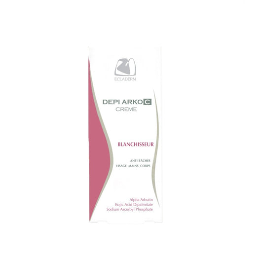 Ecladerm, DEPI ARCO C Whitening Cream | Lightening Cream for Face & Body | 30ml