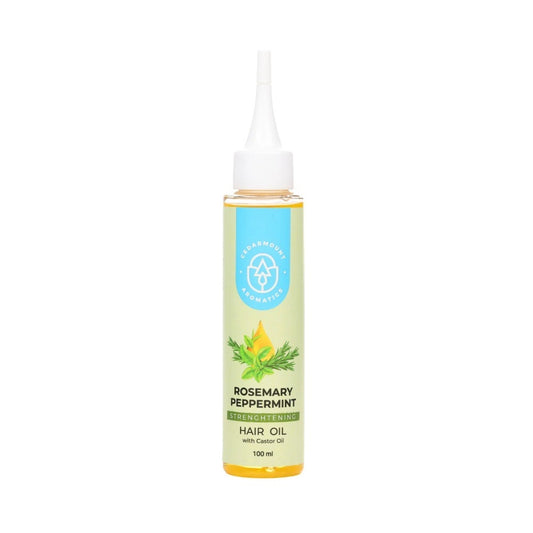 Cedarmount, Hair Oil Rosemary Peppermint Stengthening