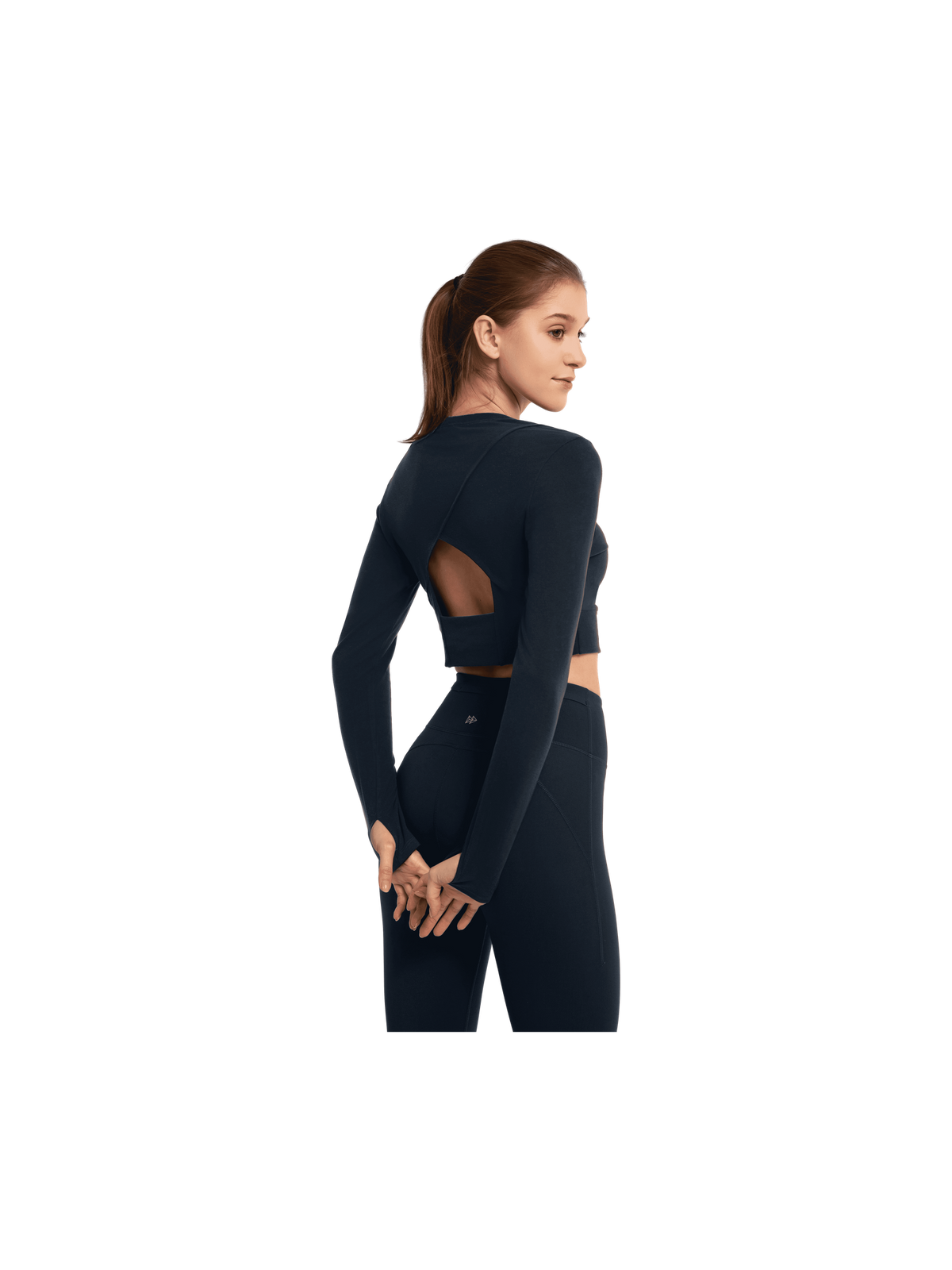 YVETTE CROP LONGSLEEVE EBRU