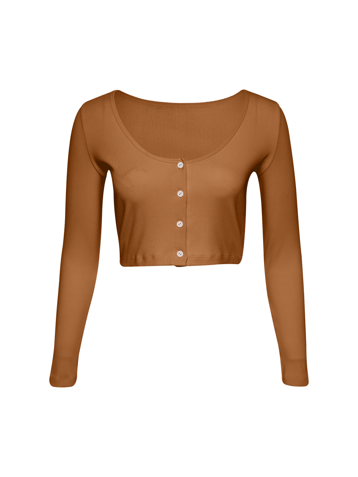 YVETTE CROP LONGSLEEVE IVY