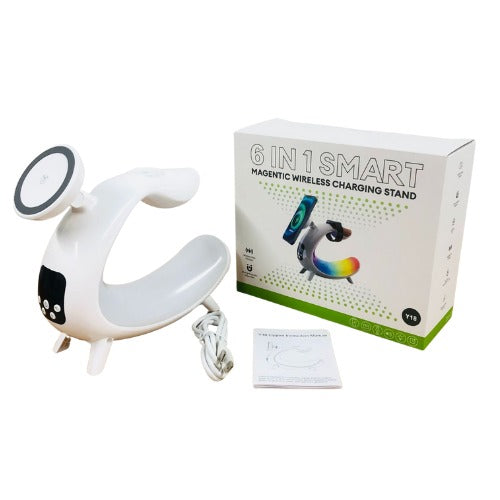 6-In-1 Smart Magentic Wireless Charging Stand Y18