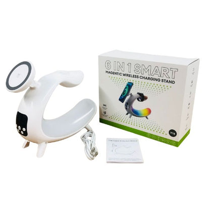 6-In-1 Smart Magentic Wireless Charging Stand Y18