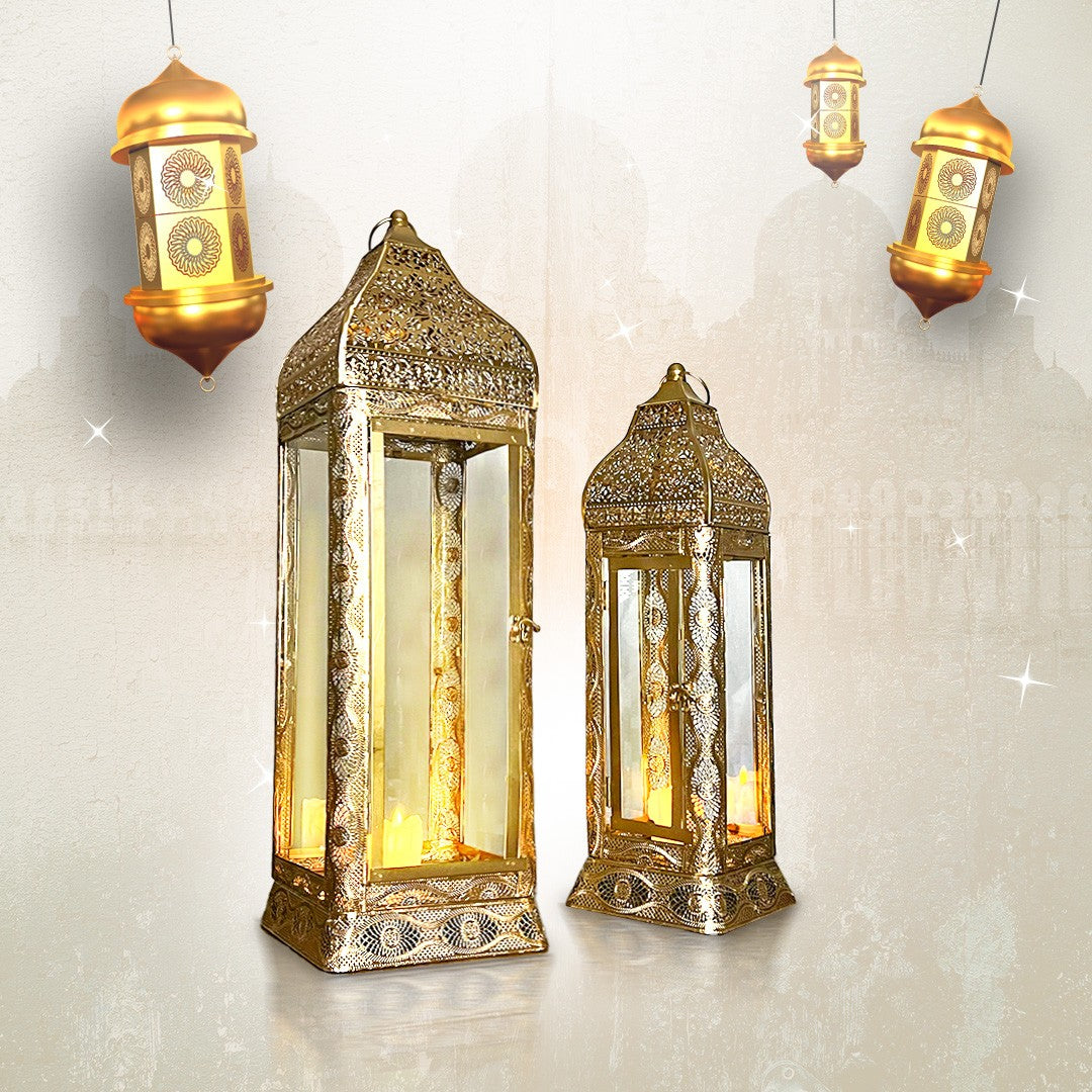 Ramadan Lantern Set Of 2Pcs 1-8