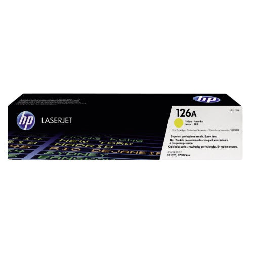 HP, Laserjet Toner Yellow, 126A-CE312A