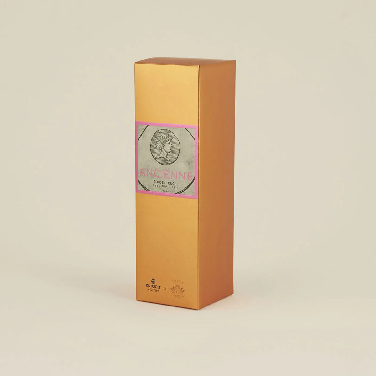 Karaca Home Pop Art Collection Ancienne Golden Touch Reed Air Freshener, 153.09.01.5946