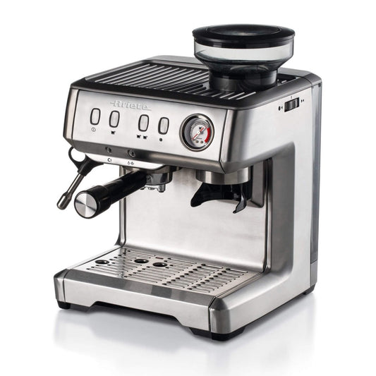 Ariete, Metal Espresso Maker, Built-In Grinder, 15Bar, 1600W, 1313