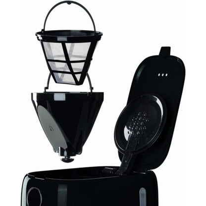 Ariete Moderna Drip Coffee, 900W, LCD Panel, Black,  1396/02