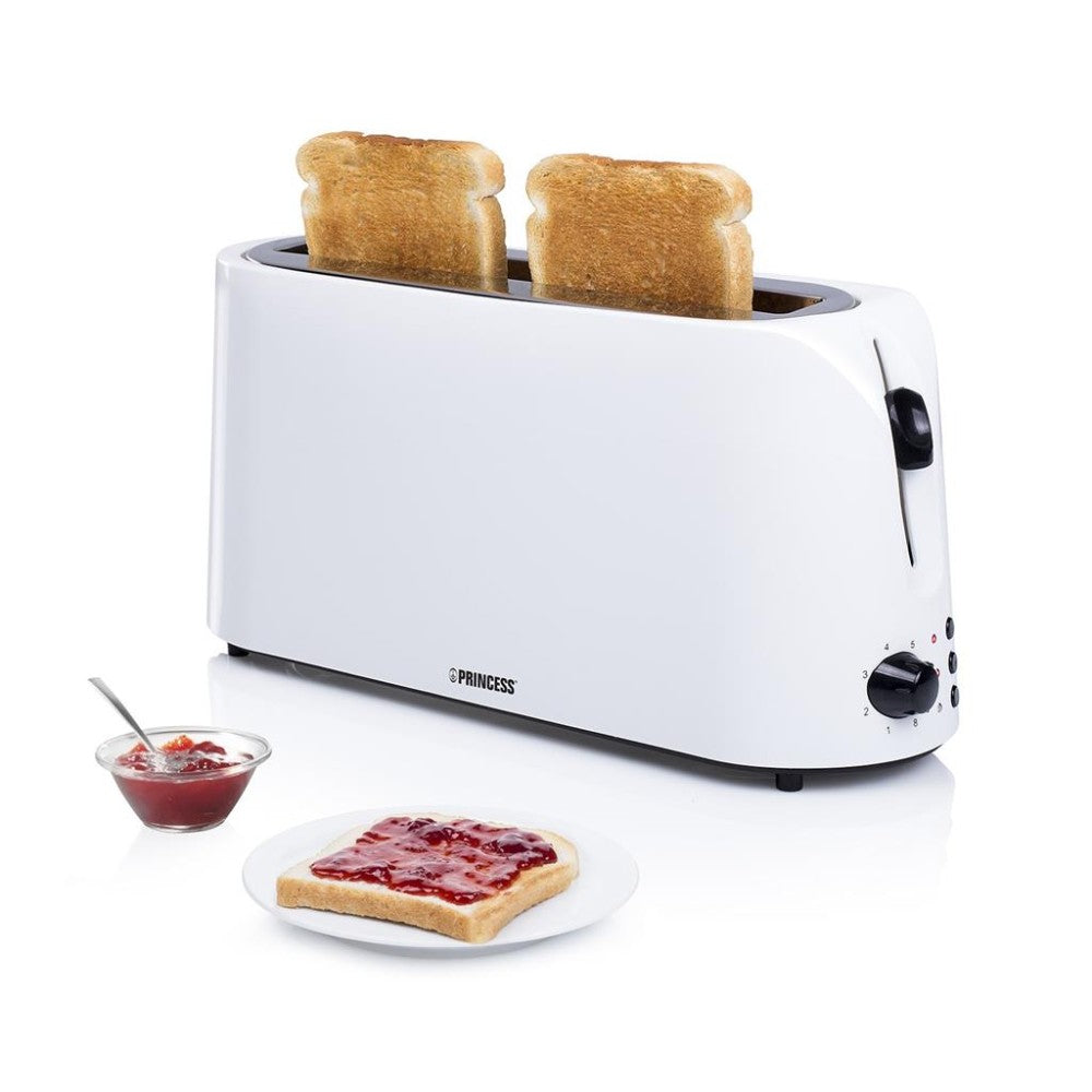 Princess, Trendy Toaster For 2 Slices At The Same Time Stop Button Defrost And Heat Up 870W, 142330