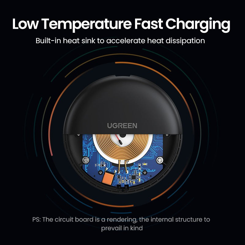 Ugreen, 15W Fast Wireless Charging Pad Ugreen Cd186 - 15112
