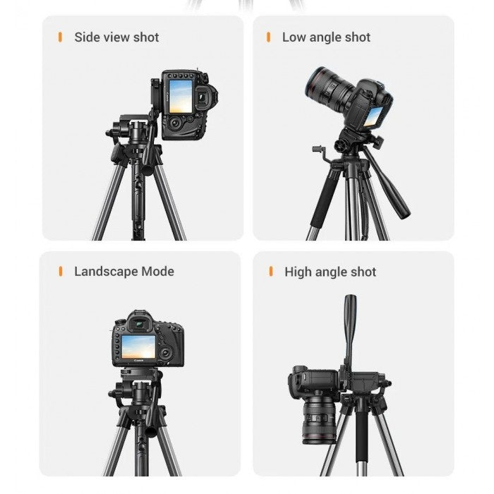 Ugreen, Professional Tripod For Phone, Camera, Projector, Gopro, Dslr Ugreen Lp661 - 15187