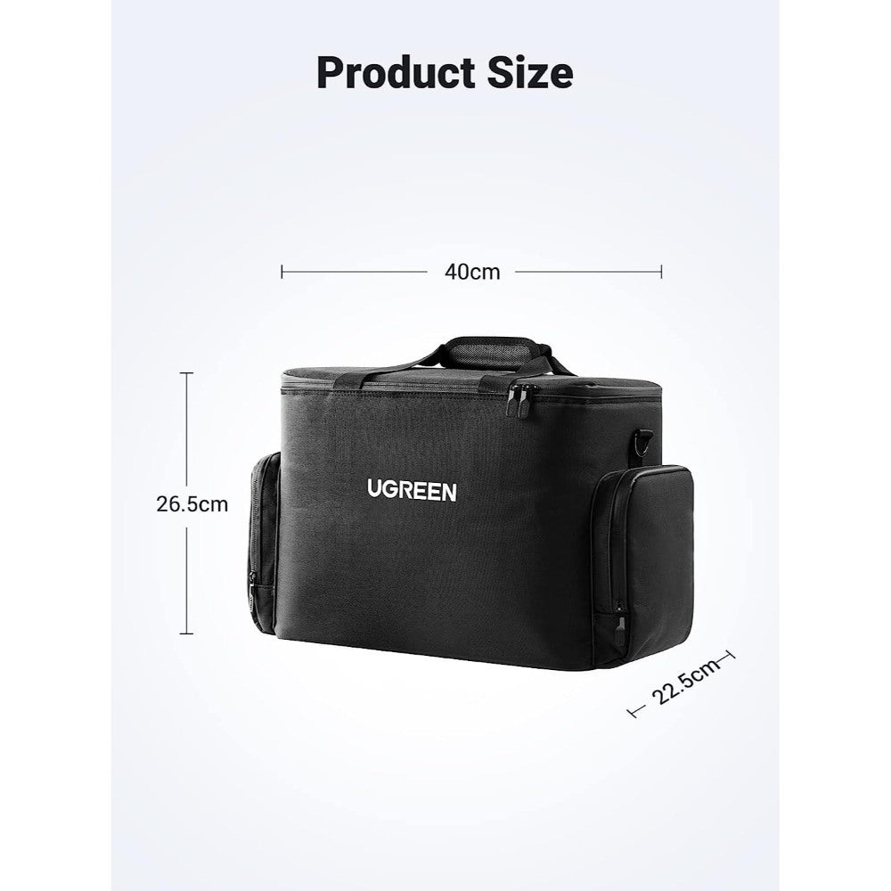 Ugreen, Hard Carrying Case Bag For Powerroam 600 Portable Power Station Ugreen Lp667 - 15236