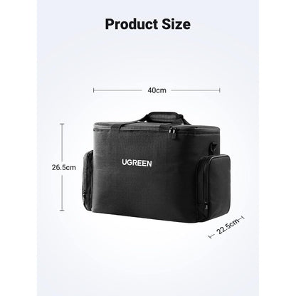 Ugreen, Hard Carrying Case Bag For Powerroam 600 Portable Power Station Ugreen Lp667 - 15236