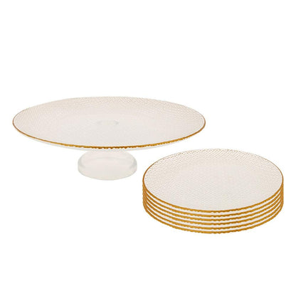 Karaca Tuana 7-Piece Cake/Dessert Set, 153.03.06.5896
