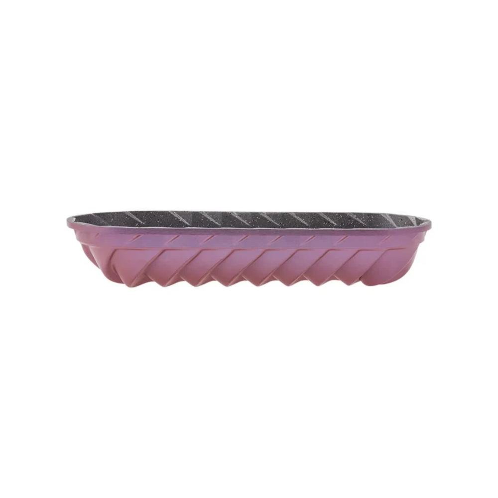 Karaca Vera Cast Aluminum Loaf Pan 35 cm - Pink | Non-Stick Bakeware, 153.03.06.8256