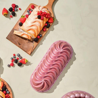 Karaca Vera Cast Aluminum Loaf Pan 35 cm - Pink | Non-Stick Bakeware, 153.03.06.8256