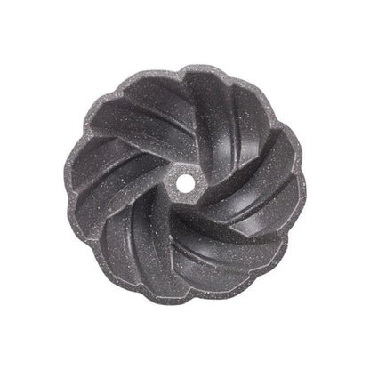 Karaca Cake Pro Aluminium Cast Decorative Bundt Cake Tin, 26 cm - Gold, 153.03.06.8262