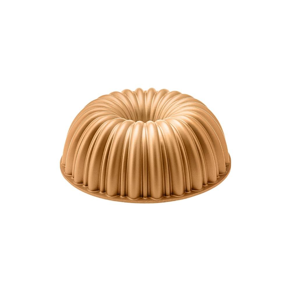Karaca Cake Pro Sliced Cast Cake Mold - Gold, 153.03.06.8445