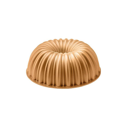 Karaca Cake Pro Sliced Cast Cake Mold - Gold, 153.03.06.8445