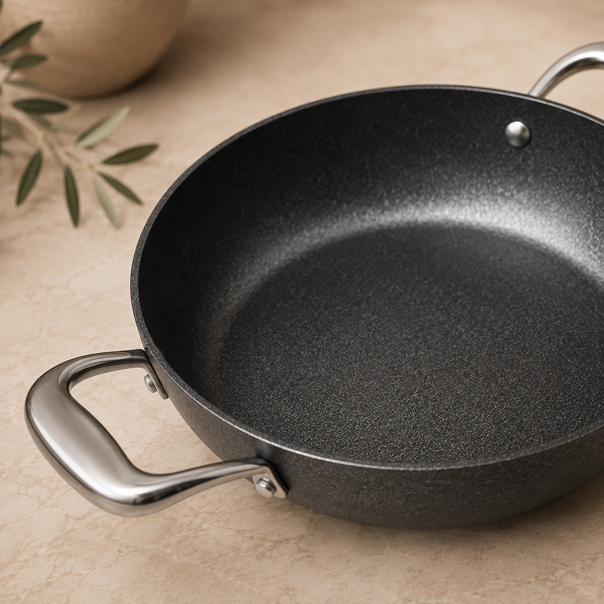 Karaca BioDiamond Pro Induction Base Frying Pan 20 cm, 153.03.07.7053
