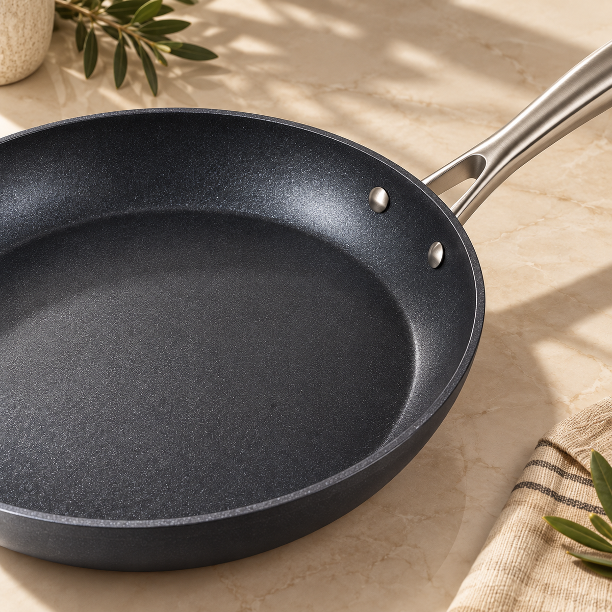 Karaca BioDiamond Pro Induction Base Frying Pan 30 cm 2.5 L, 153.03.07.7058