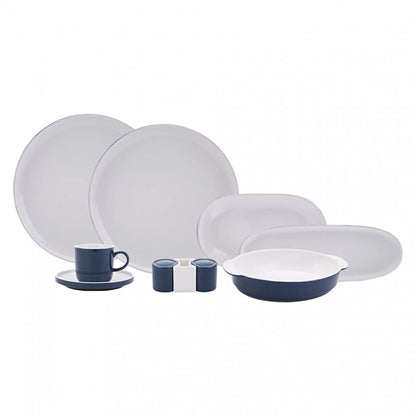 Karaca Nordic 27-Piece Porcelain Breakfast/Serving Set for 6 People, 153.03.07.9371