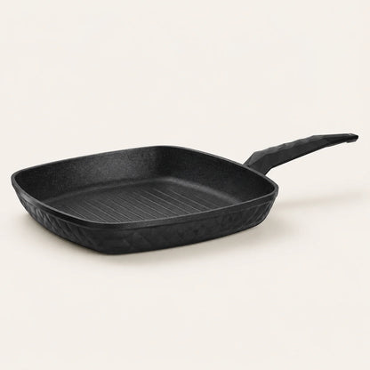 Karaca BioDiamond Antibacterial Handle Induction Base Grill Pan 28 cm, 153.03.08.0421