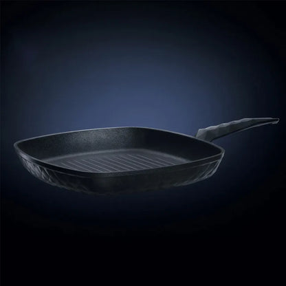 Karaca BioDiamond Antibacterial Handle Induction Base Grill Pan 28 cm, 153.03.08.0421