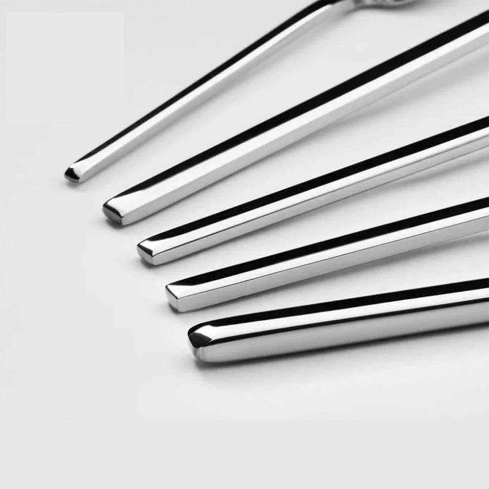 Karaca Look 84-Piece 316+ Stainless Steel Cutlery Set for 12 Persons - Silver, 15.03.08.1399