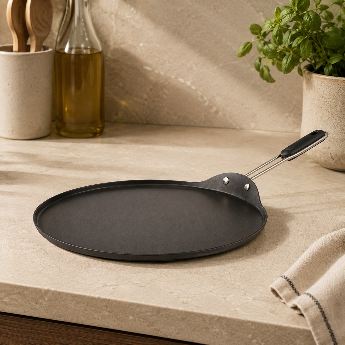 Karaca Biogranit Kitchen Lover Flatbread & Lavash Pan 34 cm, 153.03.08.1870