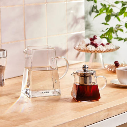 Karaca Giza Borosilicate Glass Teapot, 153.03.08.2334