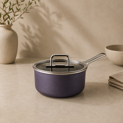 Karaca Mastermaid BioDiamond Cookware Set Grape Purple - 9 Pieces, 153.03.08.2882