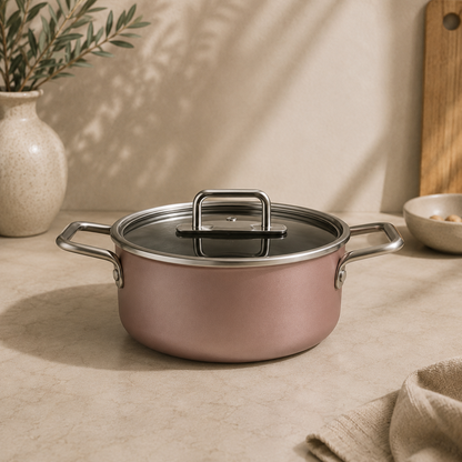Karaca Mastermaid BioDiamond 9-Piece Cookware Set, 153.03.08.2883