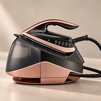 Karaca Suction Cup Smart Touch Steam Iron – Rosegold, 7883