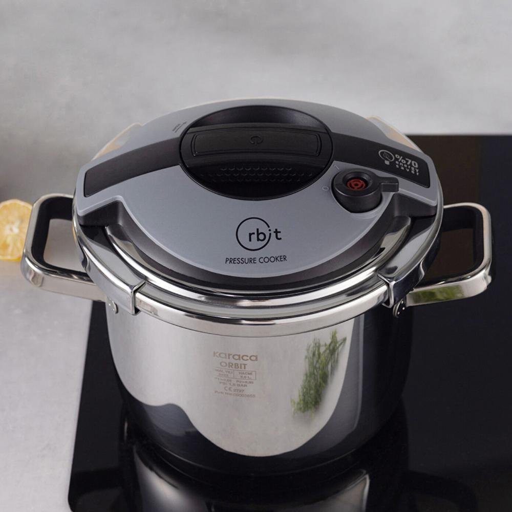 Karaca Orbit Pressure Cooker Set 6+8 L