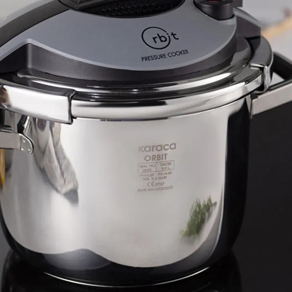 Karaca Orbit Pressure Cooker Set 6+8 L