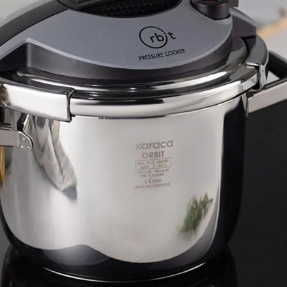 Karaca Orbit Pressure Cooker Set 6+8 L