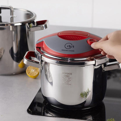 Karaca Orbit Pressure Cooker Set 6+8 L