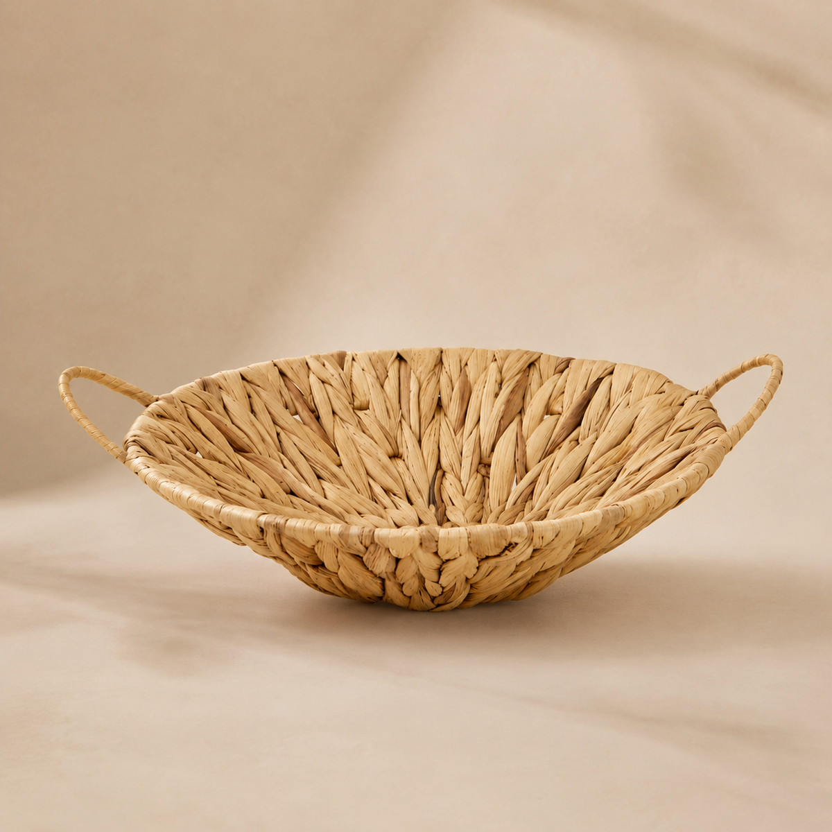 Karaca Home Strata Decorative Wicker Tray 30 cm, 153.09.01.3175